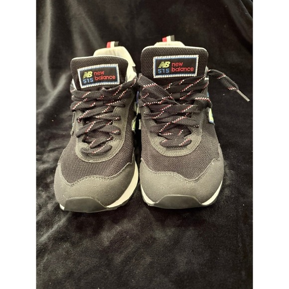 New Balance 515v3 Black Lime Mens Sneakers ML515VB3 Size 10 Low Top Shoes - Picture 3 of 9